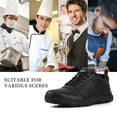 thumbnail image 4 of Jacata Non Slip Work Shoes for Men Food Service Arch Support Chef Slip Resistant Shoes (Size 9.5), 4 of 8
