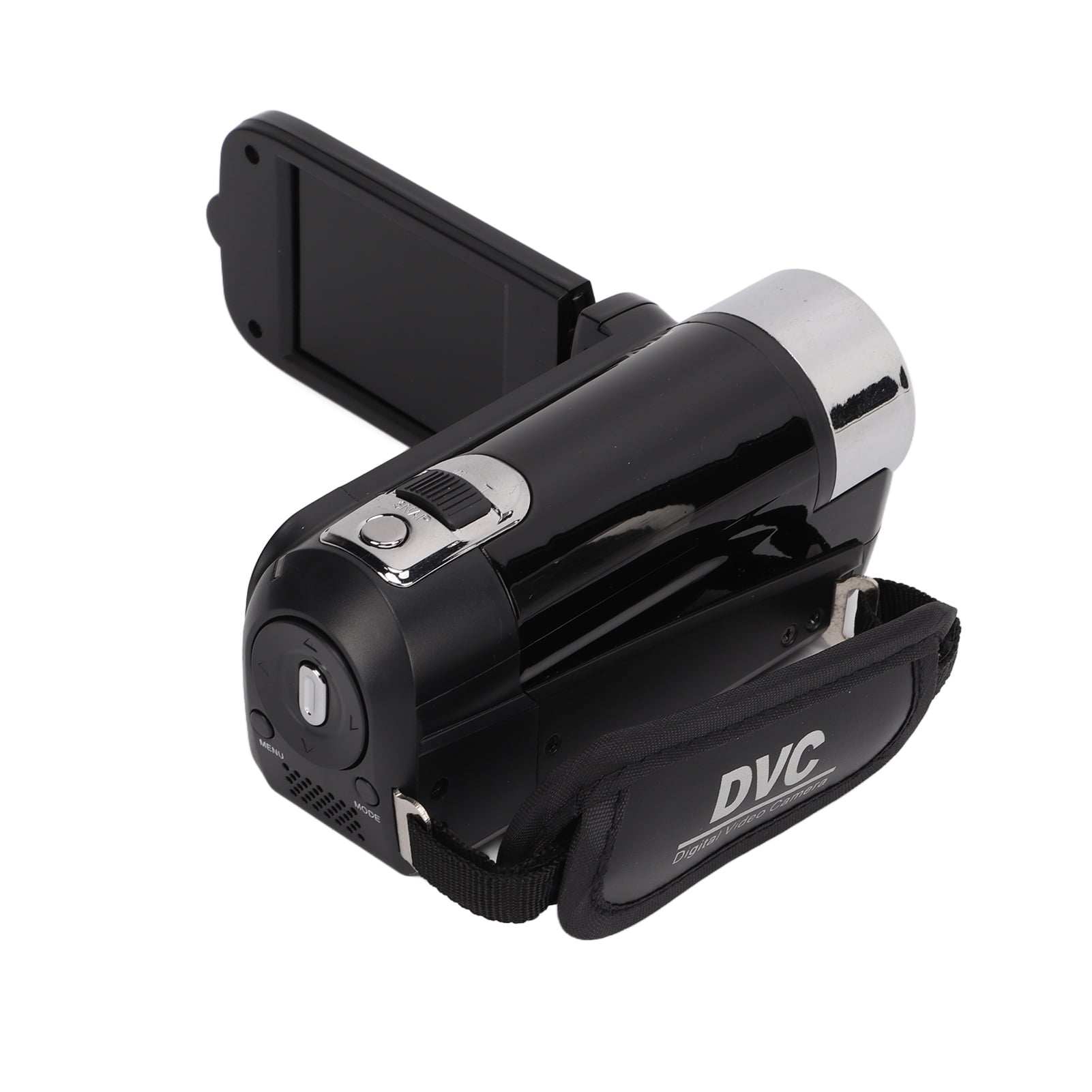 Video Camera Camcorder Full HD 1080P 16MP Camera Recorder 270° Rotation 2.7 Inch Color Screen 16X Zoom Digital CamcordersBlack