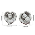 thumbnail image 4 of WINDLAND Pet Dog for Cat Monument Angel Wing Memorial Tombstone Resin Statue Crafts Ornaments Home Garden Decoration, 4 of 10