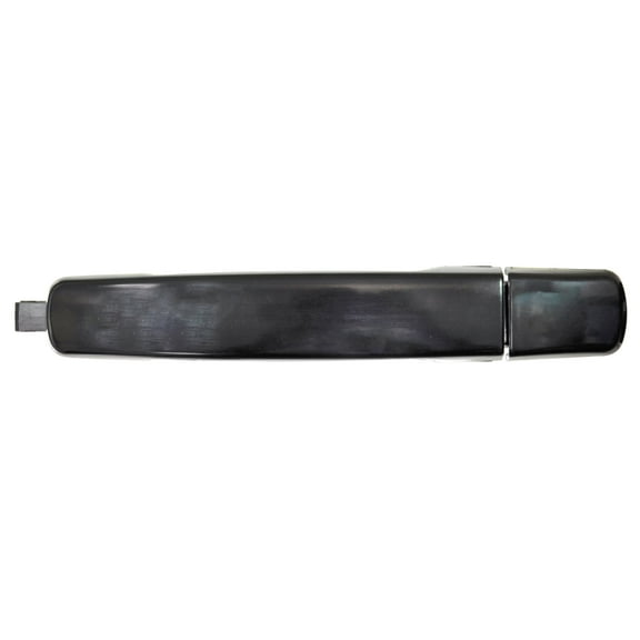 PT Auto Warehouse NI-3119S-RER - Exterior Outside Door Handle, Smooth Black - fits Rear Left or Rear Right Fits select: 2007-2012 NISSAN ALTIMA