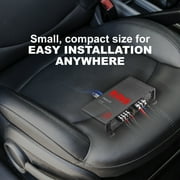 BOSS Audio Systems R1002 2 Channel Car Amplifier, Class A/B, Bridgeable, 2-8 Ohm Stable, Full Range Amp for Speakers & Subwoofer