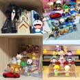 thumbnail image 3 of RICIPUSO Acrylic Iridescent Riser Display Stand - 4 Tier Perfume Stand Organizer, 9" Cupcake Stand, Display Stand for Funko Pop Figure, Iridescent Decor Dsiplay, Risers for Display, 3 of 7