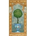 thumbnail image 1 of Tile Mural Kitchen Backsplash - Temple Topiary II-JK - by Janet Kruskamp, 1 of 1