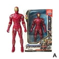 thumbnail image 1 of Avengers Luminous Figures Captain America Spider-Man Iron Man Doll Model Ornaments, 1 of 2