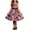 Pink, variant on Girls Halloween Dress Fashion Casual Holiday Casual A Line Dresses Sleeveless Crew Neck Sundress with Cute Bow (13 Years, Purple)