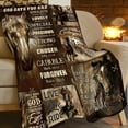 thumbnail image 2 of Horse Blanket Motivational Throw Christian Soft Warm Lightweight God Say You are Blankets Flannel Fleece for Sofa Couch Bed Travel Gift Kids Adults Motivational Horse for Kids, 2 of 7