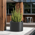 thumbnail image 5 of MAYEERTY 16*20"Outdoor Heavy Duty Metal Round Garden Bed,Pre-Rusted Planter Box for Herbs & Flowers, Black, 5 of 5