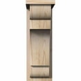 thumbnail image 2 of 7 1/2"W x 14"D x 22"H New Brighton Smooth Corbel w/Backplate, Douglas Fir, 2 of 9