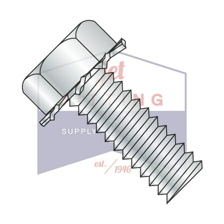 

10-32 x 1/2 SEMS Screws | External Tooth Washers | Unslotted | Hex Head | Steel | Zinc (Quantity: 7000)