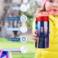 thumbnail image 5 of Descendants Poster Kid's Insulated Water Bottle With Straw Vacuum Stainless Steel Cup Leak-Proof Toddler Thermoses Water Cup For Children, 5 of 8