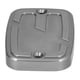 thumbnail image 4 of Tapa del depósito de líquido de frenos delanteros, cubierta superior de la olla de aceite de la bomba, modificación de motocicleta apta para C400X 2018-2021, titanio, 4 of 9