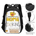 thumbnail image 3 of Balery Home Cooking Mochila con carga USB para hombre y mujer - Mochila impermeable y antirrobo para portátil con puerto USB para viajes, trabajo, estudios y universidad, 3 of 7