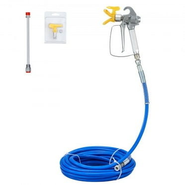 Airless Paint Spray Hose Kit 50ft 1/4in Swivel Joint 3600psi with 517 Tip