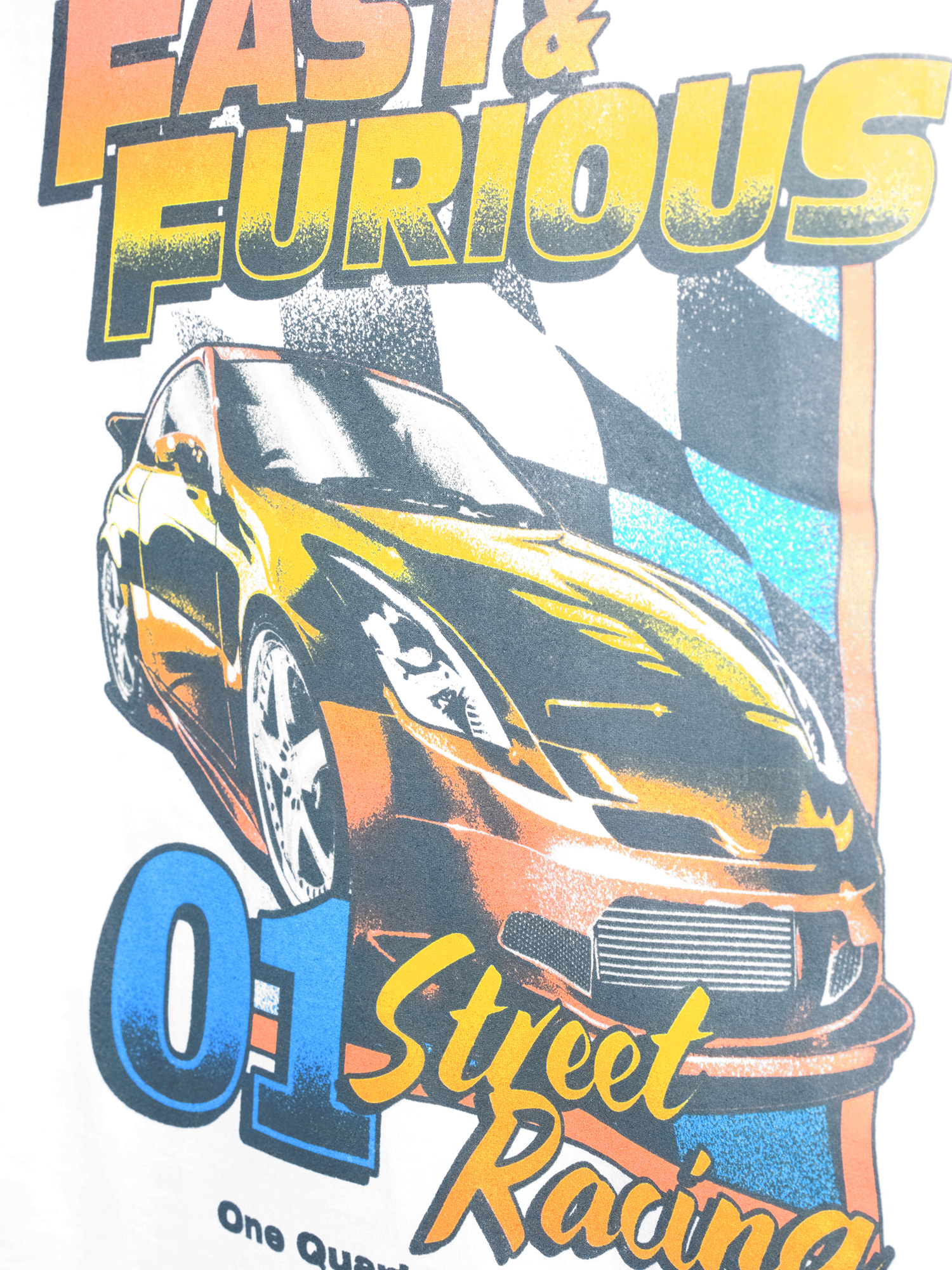 Fast and Furious Men's and Big Men's Street Racing Graphic T-Shirt
