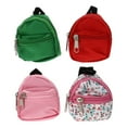 thumbnail image 1 of 4pcs Mini Doll Backpacks Adorable Zipper Backpacks Baby DIY Doll Accessories, 1 of 8