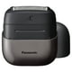 thumbnail image 1 of Panasonic Swipe Right Afeitadora compacta, maquinilla de afeitar eléctrica para hombres y mujeres, maquinilla de afeitar para llevar con sistema de corte de 3 hojas y carga USB-C, húmedo/seco - ES-CM3, 1 of 5
