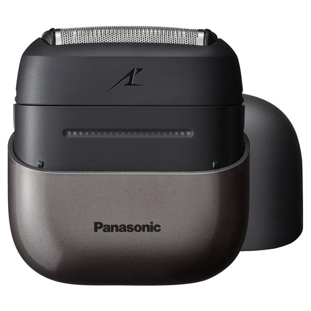 Panasonic Swipe Right Afeitadora compacta, maquinilla de afeitar eléctrica para hombres y mujeres, maquinilla de afeitar para llevar con sistema de corte de 3 hojas y carga USB-C, húmedo/seco - ES-CM3