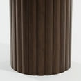 thumbnail image 5 of MAYEERTY 60" Wooden Round Modern Dining Table for Dining Room Kitchen, Walnut, 5 of 9