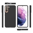 thumbnail image 5 of CoverON For Samsung Galaxy S22 Case, FlexGuard Series Soft Flexible Slim Lightweight Fit TPU Minimal Phone Cover, Black, 5 of 8