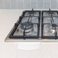 thumbnail image 1 of WHAMVOX Large Oil Collection Cup Gas Stove Accessories Transparent Plastic Rectangular Kitchen Use 1Pack, 1 of 8