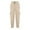 Beige, variant on Patlollav Long Pants Womens Street Style Vintage Pocket Tie Elastic Waist Casual Work Pants