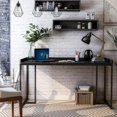 thumbnail image 4 of Furniture of America Timor Modern Wood Computer Desk with USB, 4 of 8