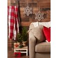 thumbnail image 5 of Design Imports CAMZ38017 Hanging Foam Snowflake, Gold - Set of 2, 5 of 5