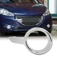 thumbnail image 3 of Chrome Plating Fog Light Bezel Cover, High Strength ABS Trim for 208 20122018, Elegant Appearance, Easy Installation, Added Protection with Practical Craft, Replacement for,, 3 of 7