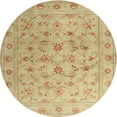 thumbnail image 1 of Ahgly Company Indoor Round Contemporary Bronze Brown Abstract Area Rugs, 5' Round, 1 of 6