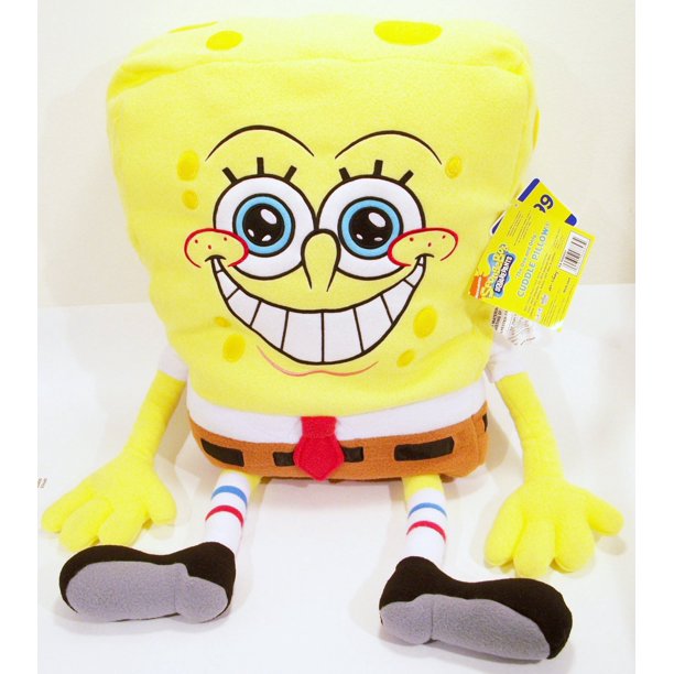 Pillow Spongebob Spongebob Laughing Cuddle Cushion New Gift Toys