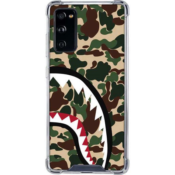 Skinit Camouflage Shark Teeth Street Camo Galaxy S20 FE Clear Case