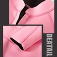 thumbnail image 4 of Vjnyvs Diver Diving Suit for Women 2mm Neoprene Diving Equipment Long Sleeve Bikini Swimsuit Stretch Swimwear for Diving Surfing, 4 of 7
