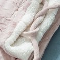 thumbnail image 2 of Kuymtek Manta Usable Envoltura Cálida Con Capucha Y Guantes Orejas Conejo (Lotus Pink S), 2 of 9