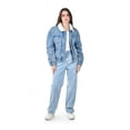 thumbnail image 5 of Chamarra denim con borrega Roman Fashion /Juvenil, 75313 (Azul claro) azul EG, 5 of 5