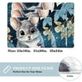 thumbnail image 2 of Animal Polyester Non-Slip Machine Washable Bath Rug Outdoor Carpet Bath Rugs, 2 of 6
