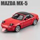 thumbnail image 5 of 1:32 Mazda Mx5 Mx-5 Superbil Alloy Die Cast Leksaksbilmodell Ljud Och Ljus Drag tillbaka Barnleksak Samlarobjekt Födelsedagspresent, 5 of 5