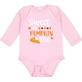 thumbnail image 3 of Inktastic Thanksgiving Sweet As Pumpkin Pie Boys or Girls Long Sleeve Baby Bodysuit, 3 of 5