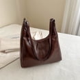 thumbnail image 1 of LHSHID Shoulder Bag For Women Solid Color Crossbody Bag Minimalist Vegan Leather Tote Bag, 1 of 7