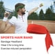 thumbnail image 4 of Sonducket Diadema deportiva de moda, bandas para el sudor traseras ajustables, accesorios de estilo atlético Multicolor de secado rápido para tenis y Accesorio para el cabello Rojo, 4 of 6