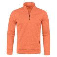thumbnail image 1 of Men's Half Zip Pullover Without Hood Men for Solid Work Jumper Oversize Winter Sports Work Jumper Sweater Men, 1 of 4