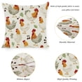 thumbnail image 6 of RKSupls Throw Pillow Covers, Cute Rooster Throw Pillow Case Decoration, Linen Cushion Covers for Couch Sofa Bedroom Living Room Study Holiday Home Decor,18x18in, 6 of 6