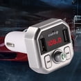 thumbnail image 1 of Binmer USB In-Car Adapter Wireless Bluetooth Kit QC3.1 Fast USB Charger Hands Free FM Bluetooth Transmitter, 1 of 2