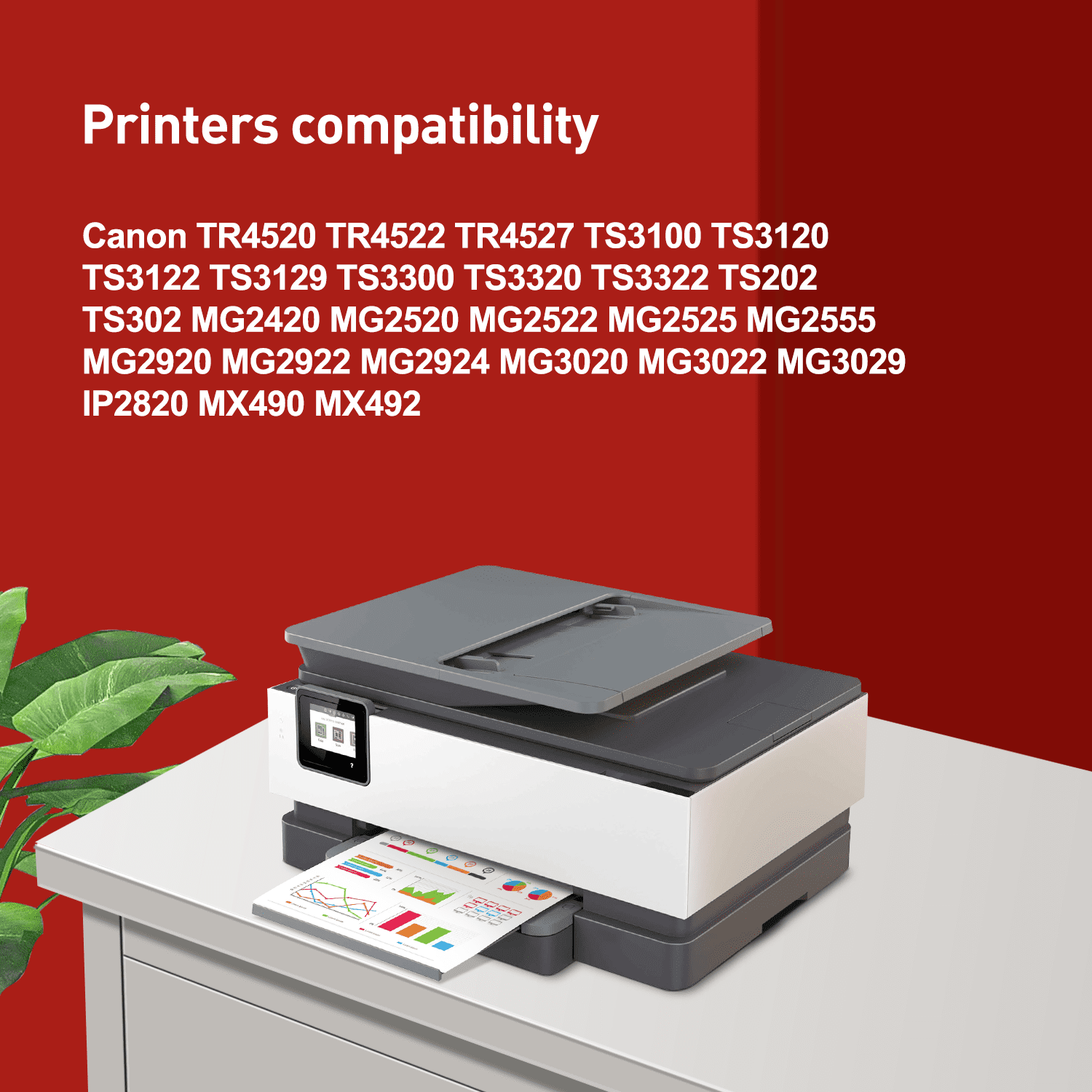 245XL 246XL Ink Cartridges Compatible for Canon Ink 245 and 246 XL for Pixma MG2522 MX490 TS3322 TS3122 TR4522 Printer (Black Tri-Color)