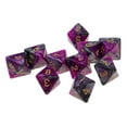 thumbnail image 2 of 10pcs Role Playing Game Polyhedral Multi-sided D8 for Game Grey, 2 of 8