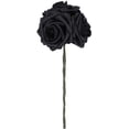 thumbnail image 3 of Nvzi 50 piezas de flores artificiales, rosas de espuma artificiales de tacto real, decoración DIY para bodas, damas de honor, centros de mesa para ramos de novia, fiestas (50, blancas), 3 of 5