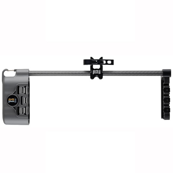 TightSpot Airlock 4-Arrow Quiver, Gun Metal, Lightweight Carbon HexRod, VersaClip, Quick-Release, Bulldog Gripper (TSQ4ASG)