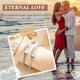 thumbnail image 2 of Pulseras MEALGUET personalizadas a juego para parejas, de acero inoxidable, 2 of 7