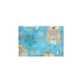 thumbnail image 4 of Wrapables Large Foldable Tote Nylon Reusable Grocery Bags, Silly Owls, 4 of 6