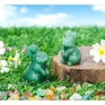 thumbnail image 2 of Ksopiavobs Green Aventurine Bunny Decor Crystals Rabbit Statue Pocket Polished Natural Gemstone Crystals Tiny Figurines for Office Room Desk Decoration Easter Ornament 1.5’’ Gifts Mom Grandma 1PC, 2 of 6