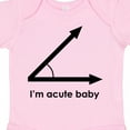 thumbnail image 4 of Inktastic I'm Acute Baby Funny Math Pun Boys or Girls Baby Bodysuit, 4 of 5
